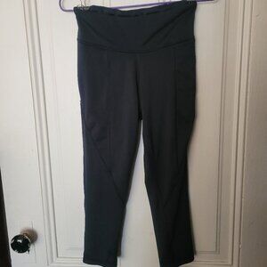 Reebok Speedwick Cropped Leggings with POCKET